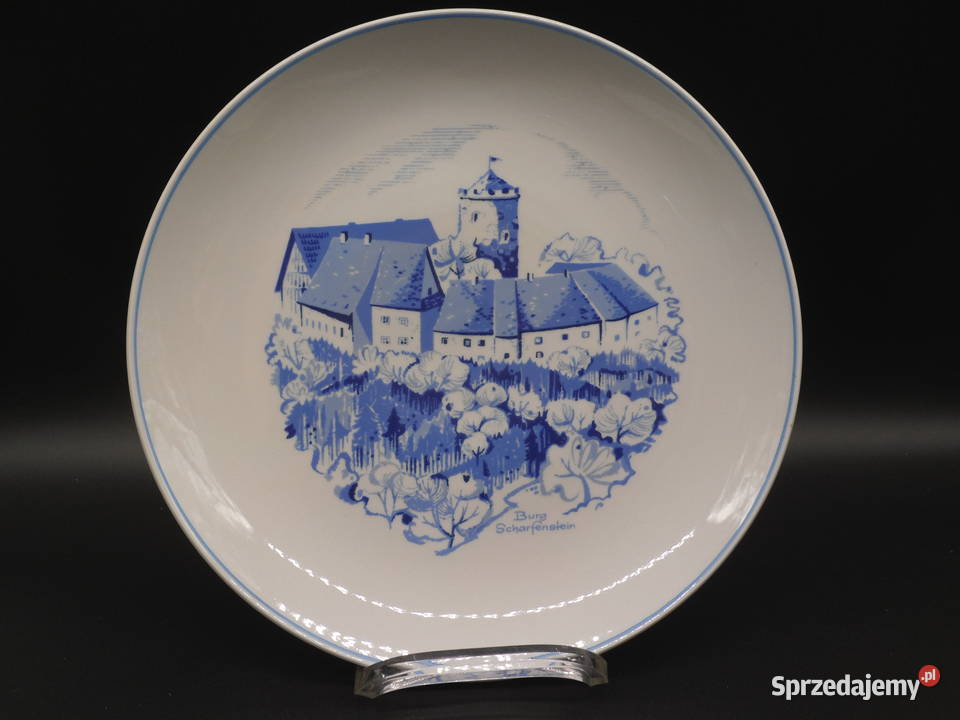 Patera talerz ozdobny porcelanowy Wallendorf Raszków