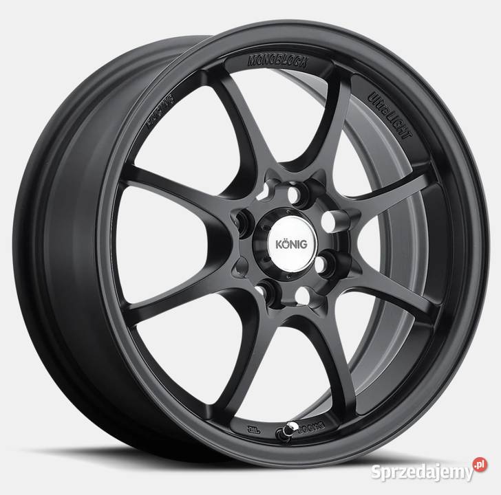 15x65 Black Konig Helium Rim 4x100 40 Offset sprzedam
