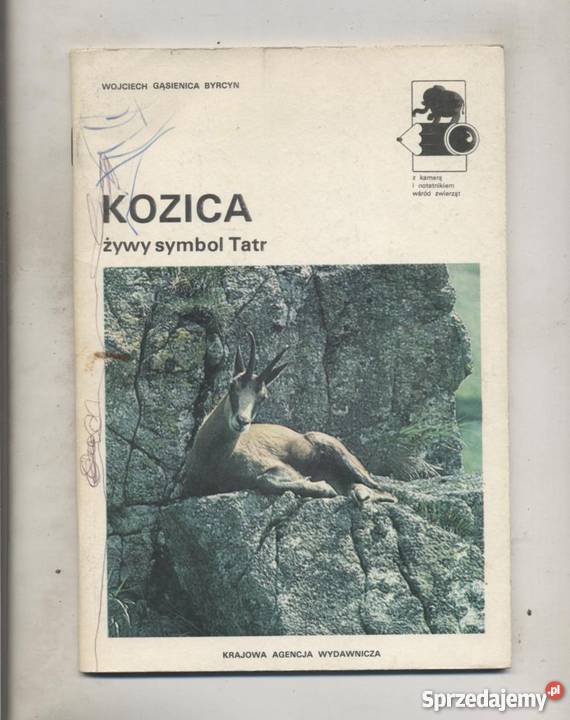Kozica żywy symbol Tatr Książki i Podręczniki zachodniopomorskie Szczecin