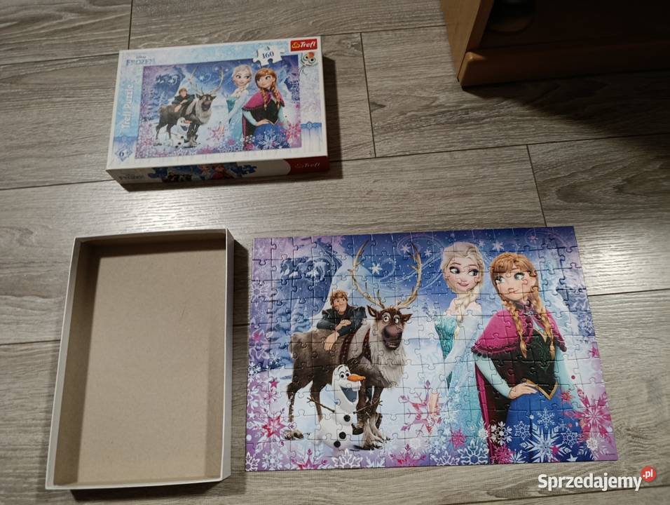 puzzle z krainy lodu 160 elementów Poznań