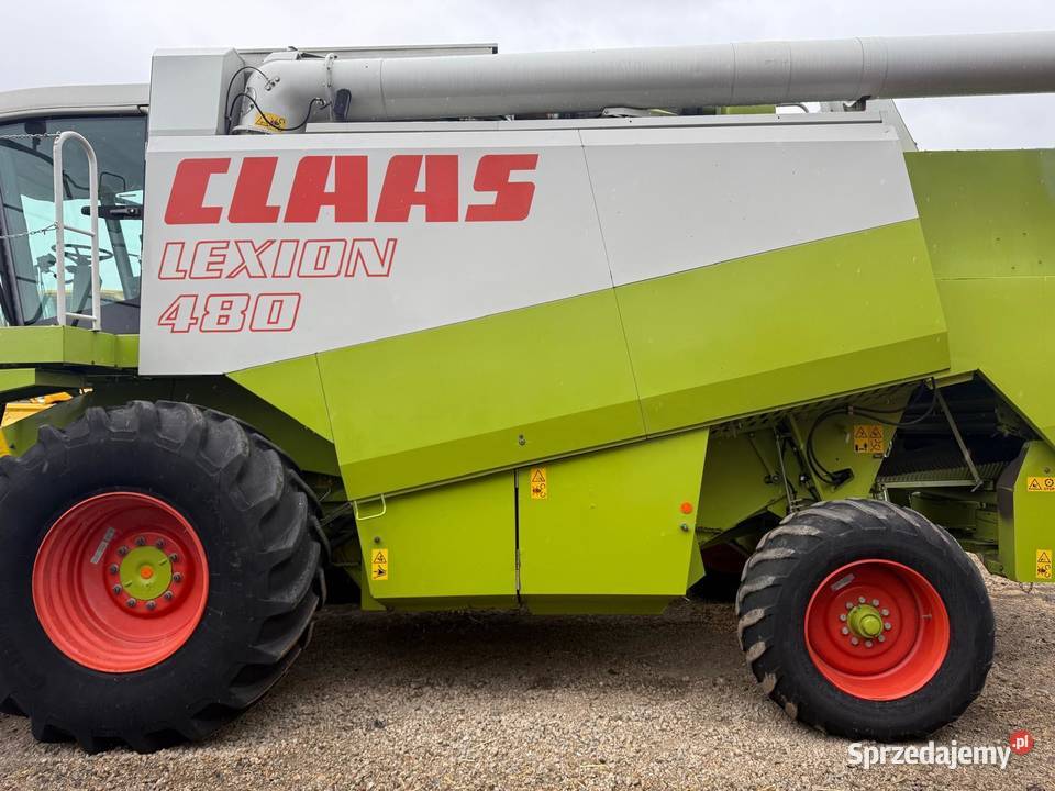 Kombajn zbożowy Claas Lexion 480 prod 1997 heder Zbożowe Nowa Ruda