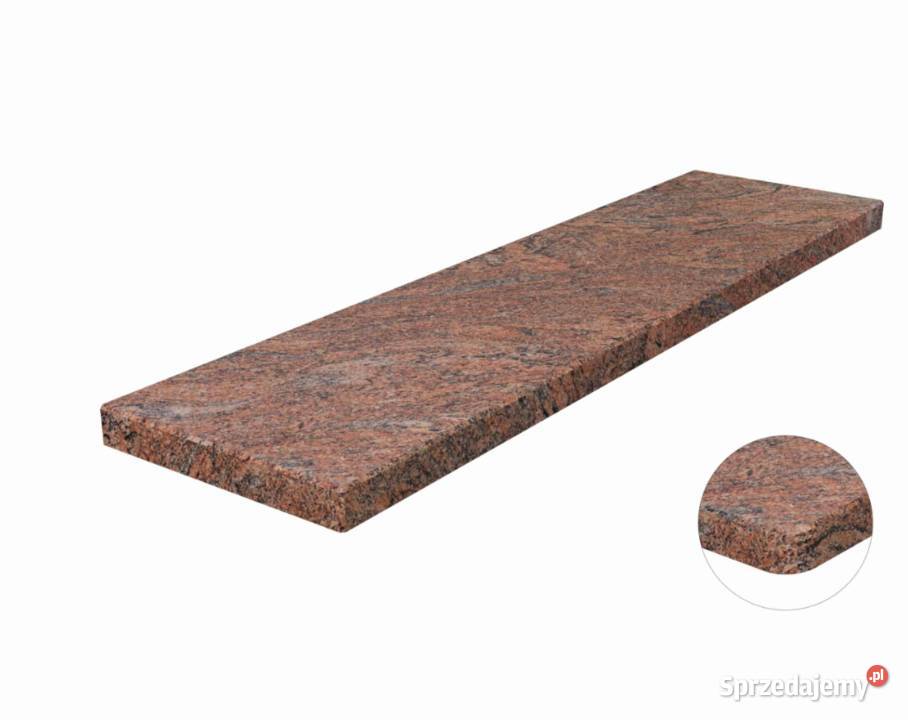 Parapety granitowe kamienne parapet zewnętrzny zachodniopomorskie Stargard