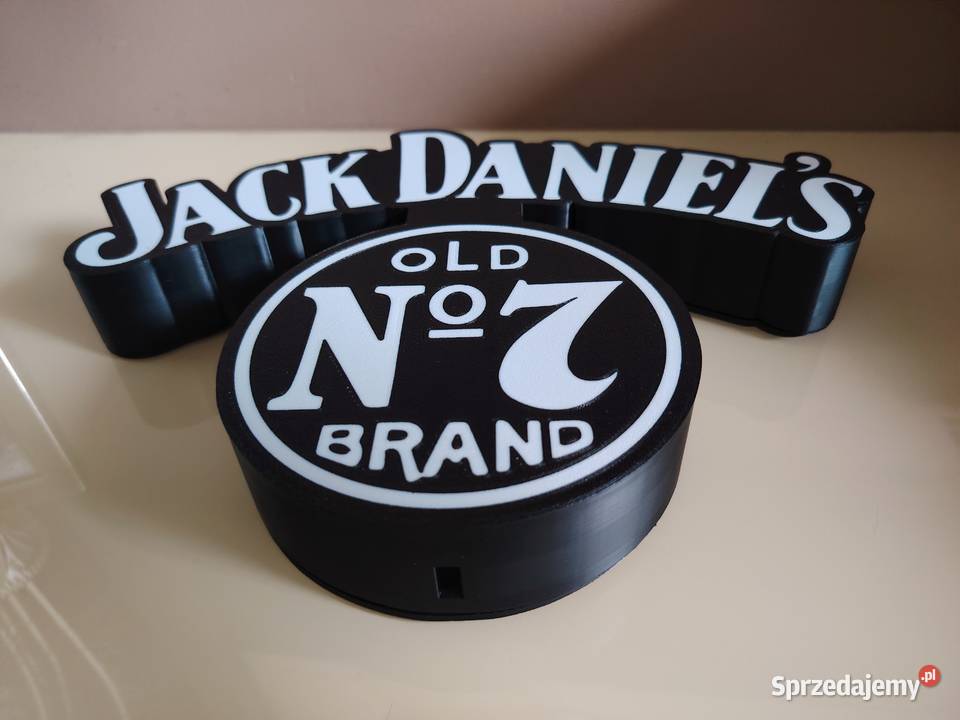 Wyjątkowa Lampka Napis Jack Daniels Old No 7 sprzedam