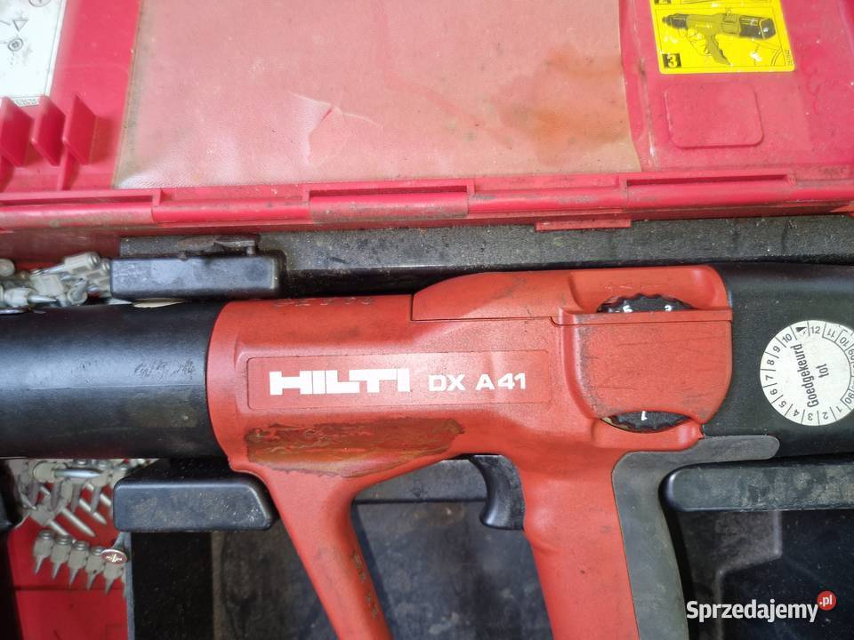 Osadzak prochowy HILTI DX A40 z magazynkiem Pozostałe Kraśnik sprzedam