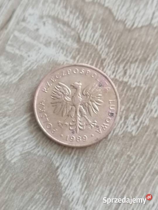 moneta 10 1989 Łódź