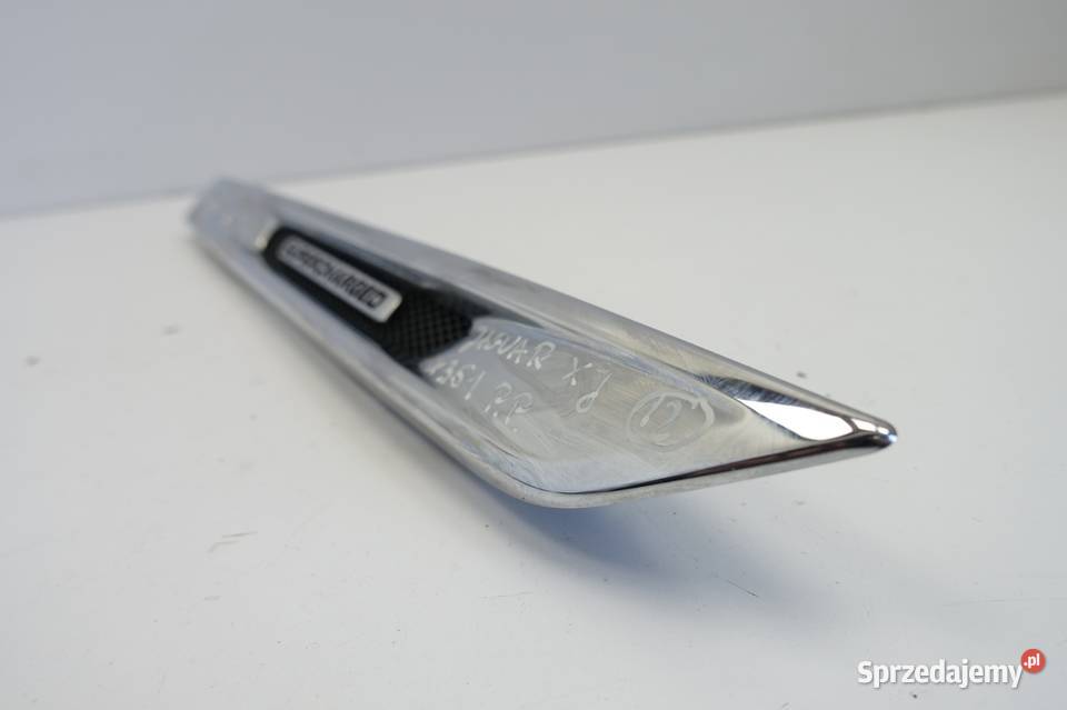 Jaguar XJ X351 LISTWA PRZEDNIEGO BŁOTNIKA prawa Rudka