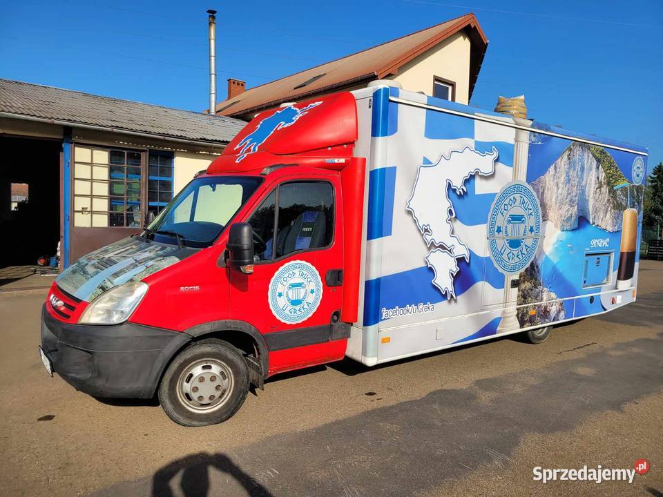 Food truck przyczepa gastronomiczna Iveco Daily