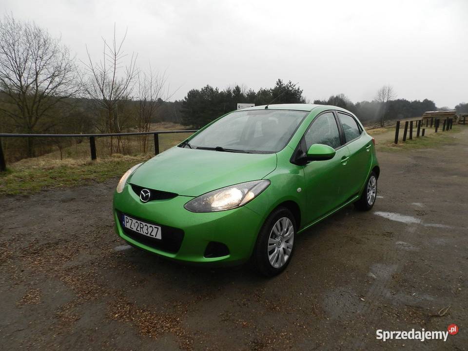 Mazda 2 II Bez rdzy 5drzwi isofix wielkopolskie Puszczykowo sprzedam
