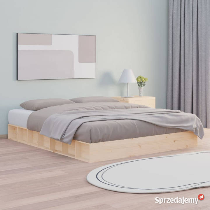 Rama łóżka lite drewno 160x200 WM820666