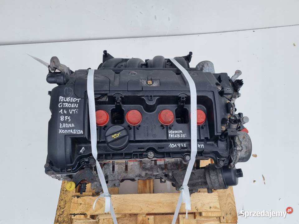 SILNIK KOMPLET Citroen C3 II 14 16V VTI Rudka