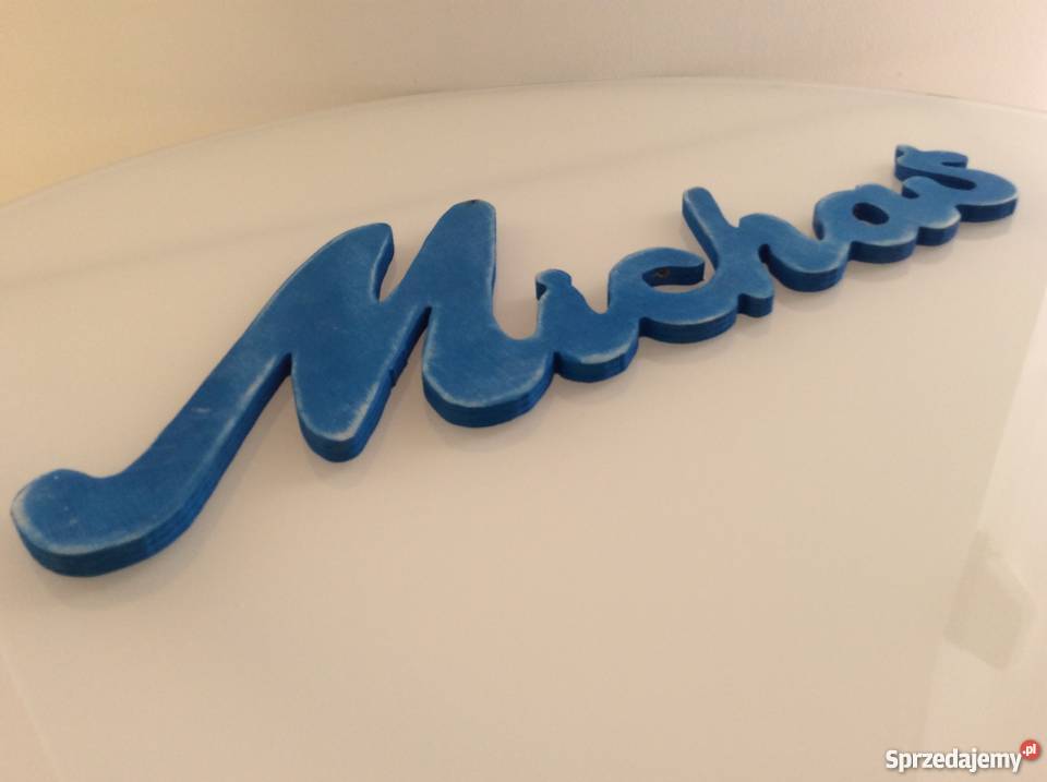 Dekoracje ozdoby napisy ze sklejki i drewna Wieluń