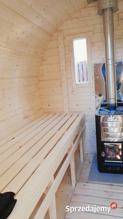 Sauna Beczka Gorąca Balia Sauna Ogrodowa Premium