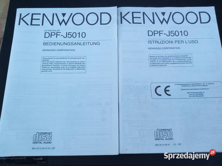 Zmieniarka Kenwood DPFJ5010 na 200 Kąty Wrocławskie