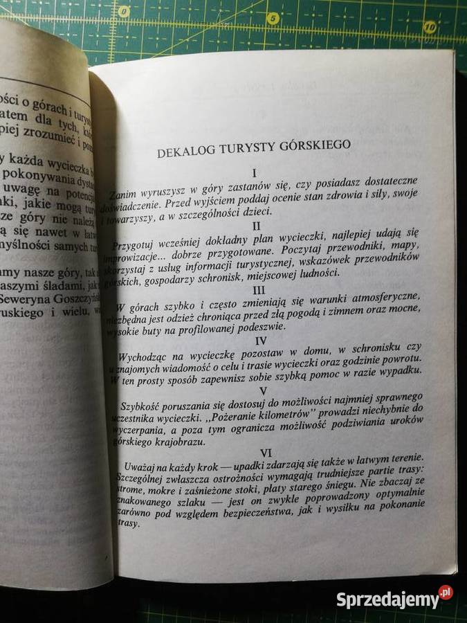 Vademecum turysty górskiego Jerzy W Gajewski sprzedam