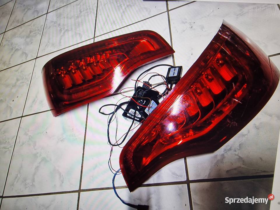 Lampy tył audi q7 4l fl instalacja do przed fl Skoczów