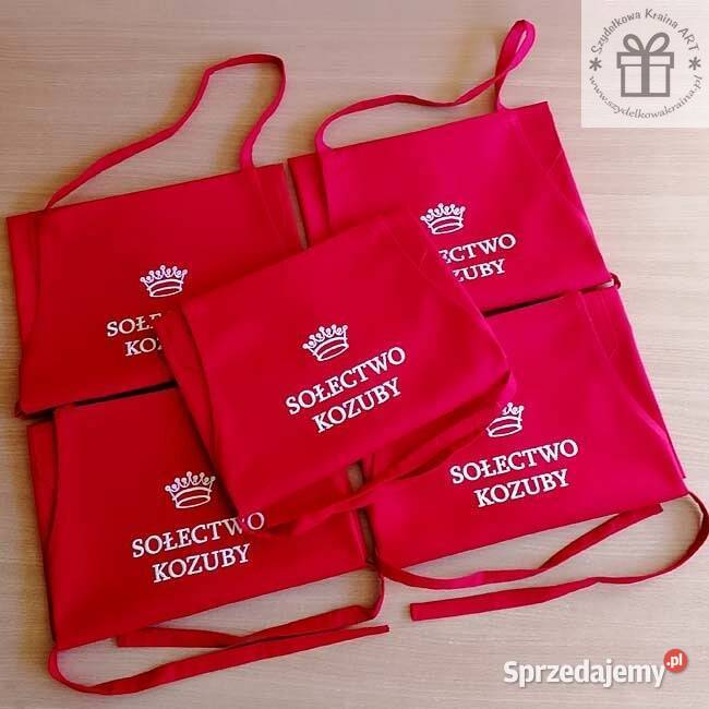 Fartuch KOŁO GOSPODYŃ WIEJSKICH sołectwo gmina Z Akcesoria kuchenne Toruń