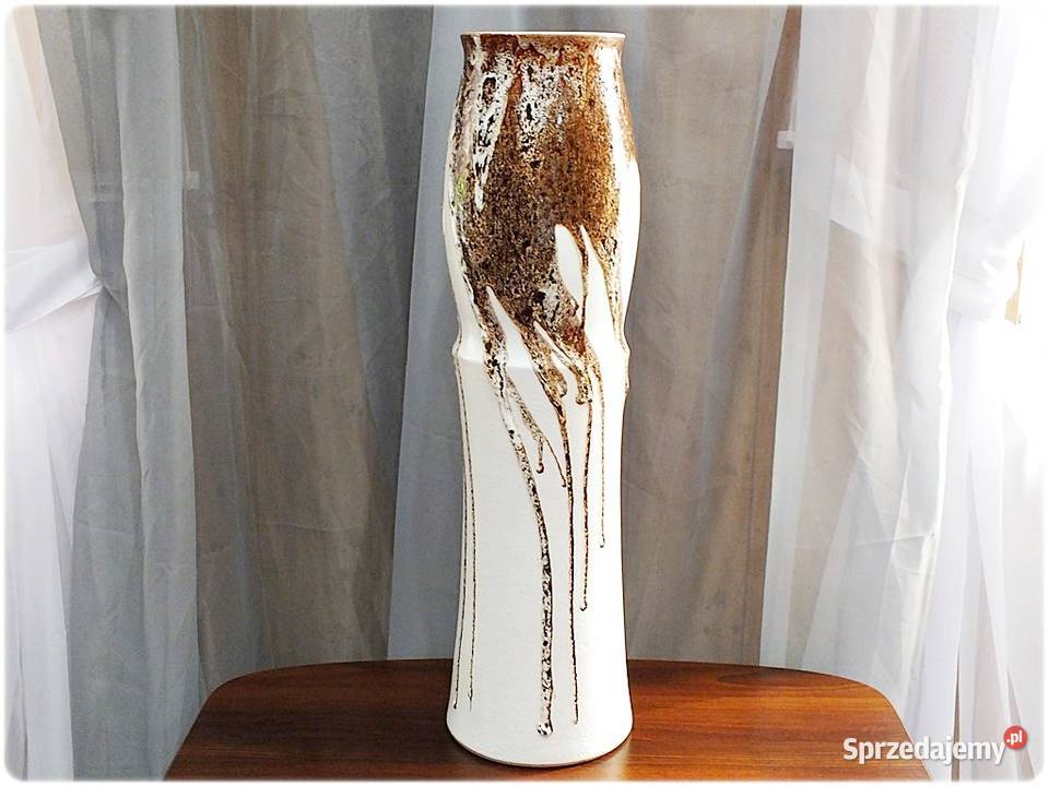 Wysoki Wazon Ditmar Urbach lata 60te XXw Żary
