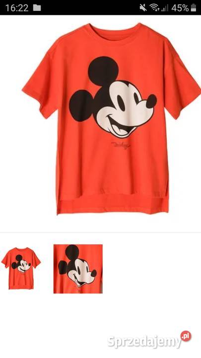 NOWY tshirt Disney z metką Myszka Mickey rozmiar Topy i koszulki Konin