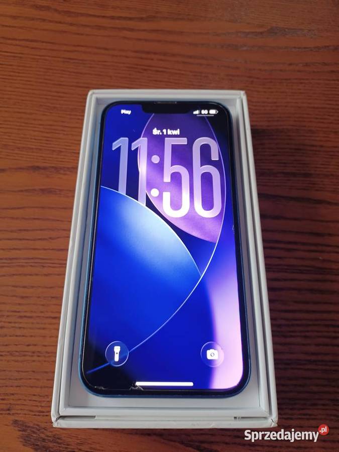 iPhone 13 Blue 128GB stan idealny 83 baterii Sędziszów Małopolski sprzedam