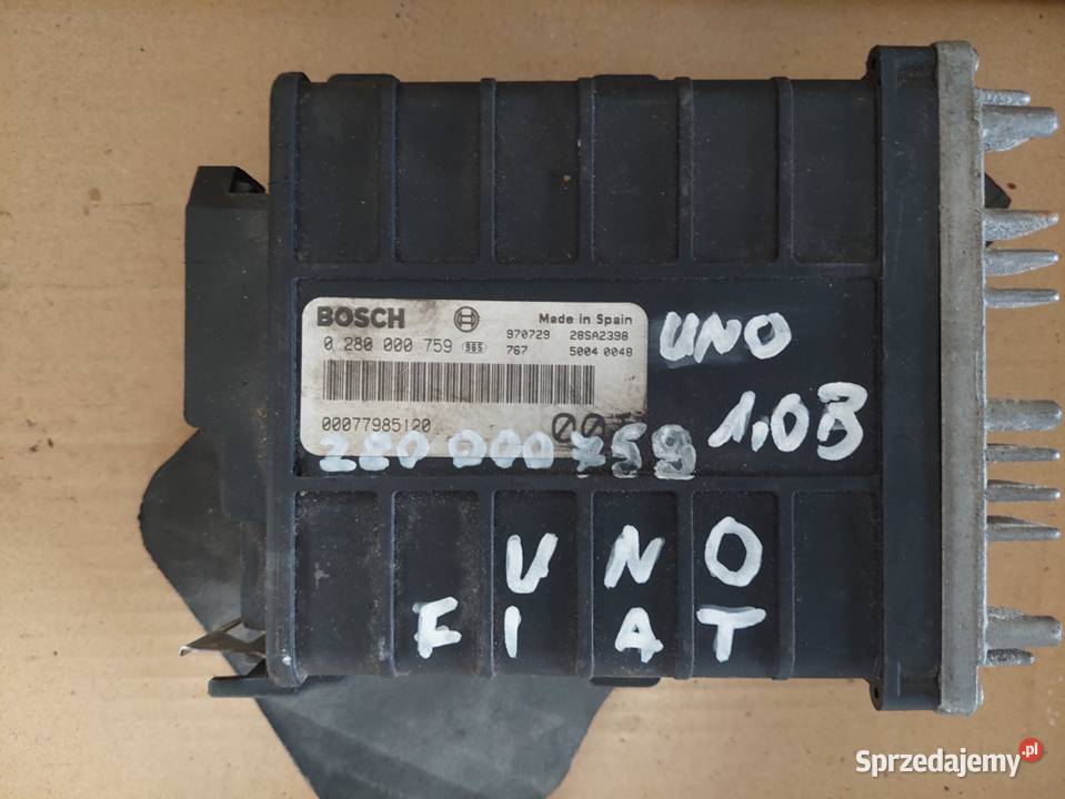 FIAT UNO komputer sterownik 0280000759