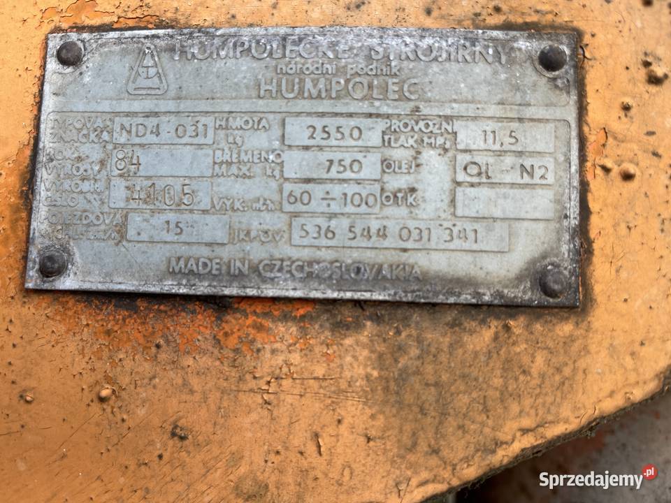 Cyklop ładowacz czeski Unhz 750 Pozostałe Limanowa