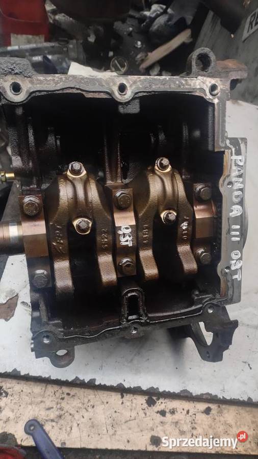 FIAT PANDA III 09 TWINAIR silnik dół blok wał