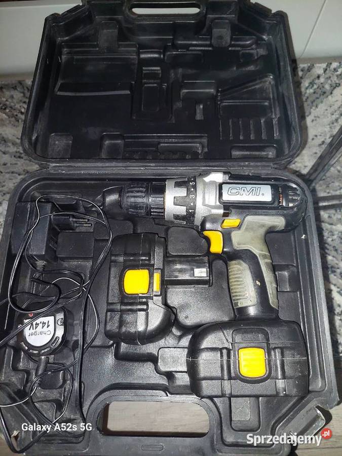 Wkretarka CMI 144 v 2 baterie Toruń