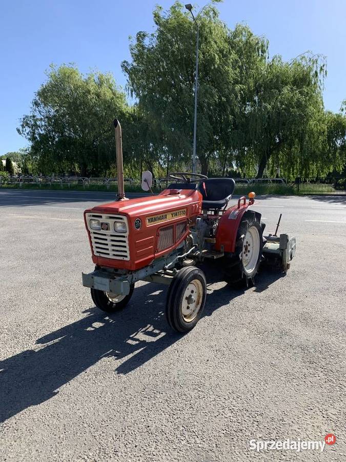Traktorek Yanmar YM1510 2WD z glebogryzarką 15 Wisznia Mała