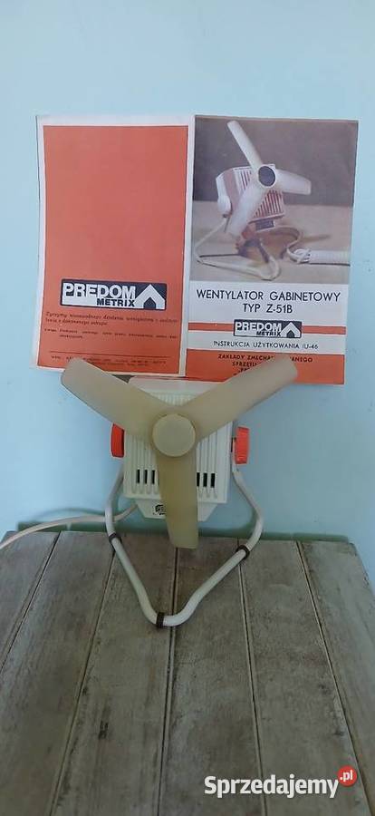 Kultowy Polski wiatrak biurowy z czasów PRLu