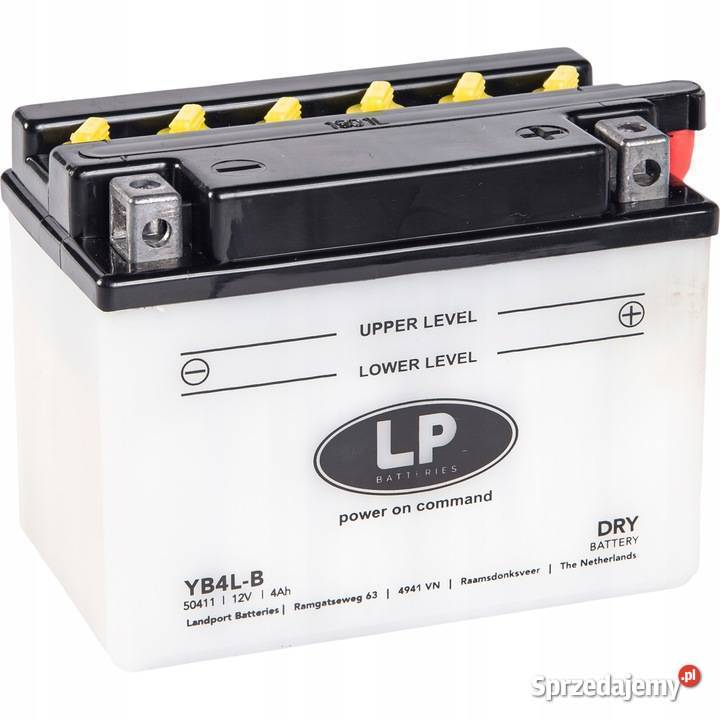 Akumulator motocyklowy Landport YB4LB 12V 4Ah Białystok