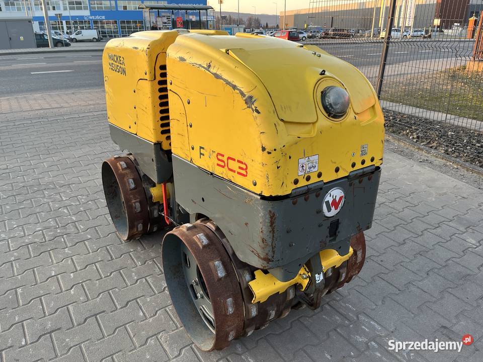 Walec kołkowy okołkowany Wacker Neuson RT 82 SC3 pełny VAT Nowy Sącz sprzedam