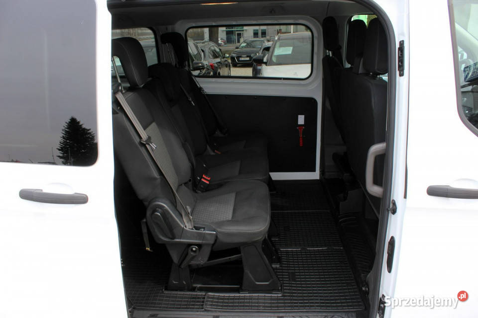 Ford Transit Custom Długi 9osobowy 130 SalonPL czujnik parkowania Sokołów