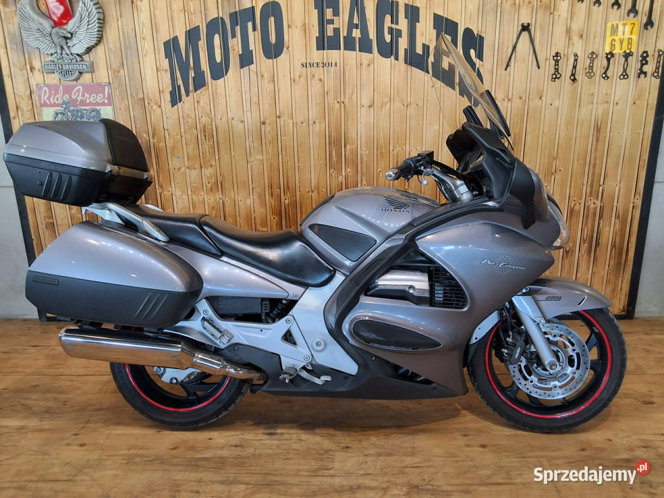 Honda ST piękny 3 KUFRY Zadbany dobra KUP ONLINE wał Kardana Motocykle, skutery, quady Bicz