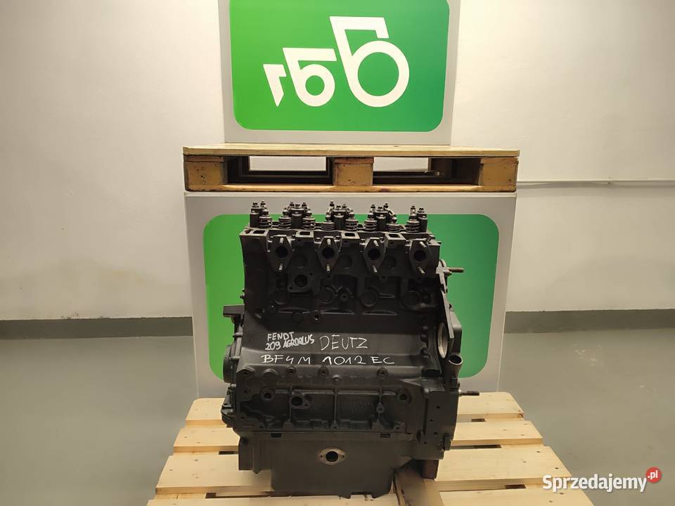 DeutzFahr Agroplus Silnik Deutz BF4M1012EC Części maszyn i innych pojazdów Wilkowo