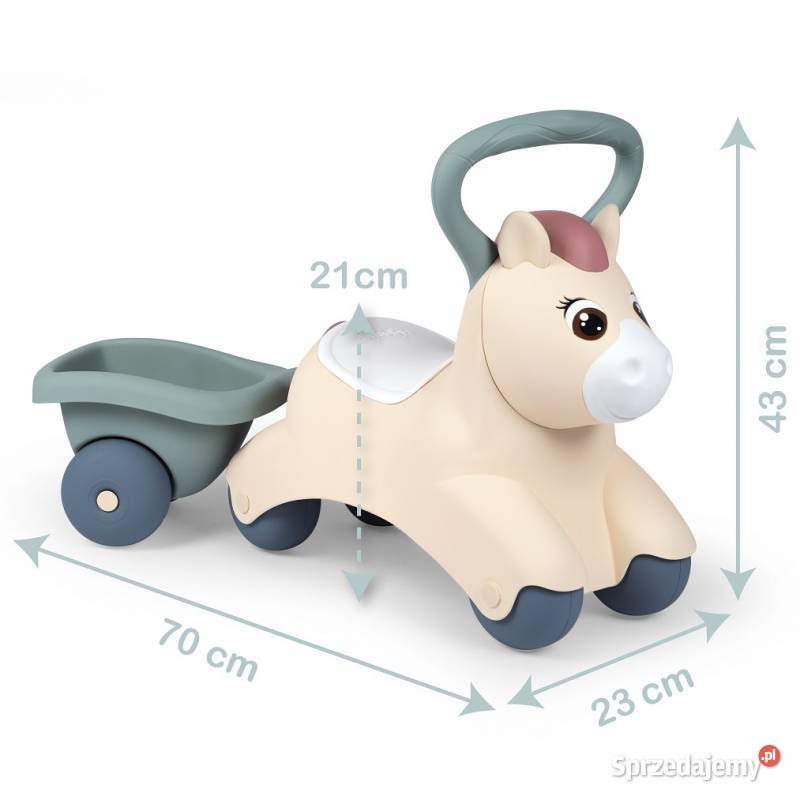 SMOBY Little Pierwszy Jeżdzik Pony RideOn Kucyk Kraków
