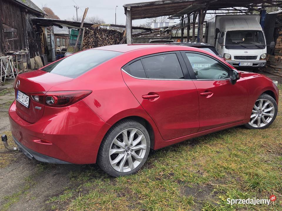 Mazda 3 Diesel 150 koni Skóra kamera cofania podlaskie Białystok