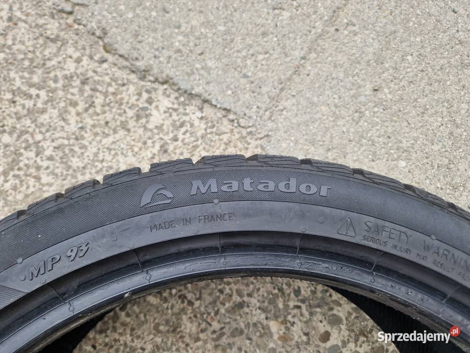 ZIMOWE opony MATADOR Nordicca MP93 22540R18 2 x zima Kraków