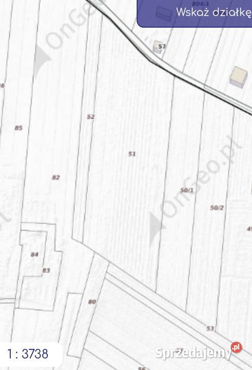 Dierżawa ziemi rolnej asfalt Stary Kadłub