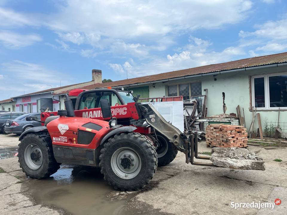 Ładowarka teleskopowa Manitou 634120 nieuszkodzony Bystrzyca Kłodzka