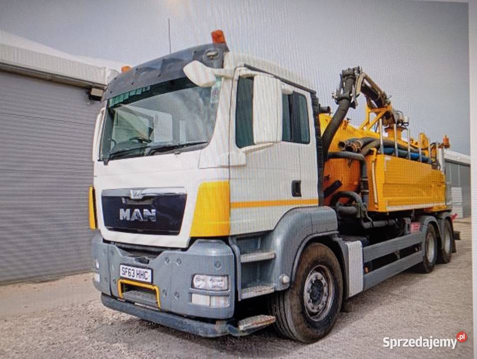 MercedesBenz MAN TGS 26360 beczka asenizacyjna Specjalne podkarpackie Ropczyce