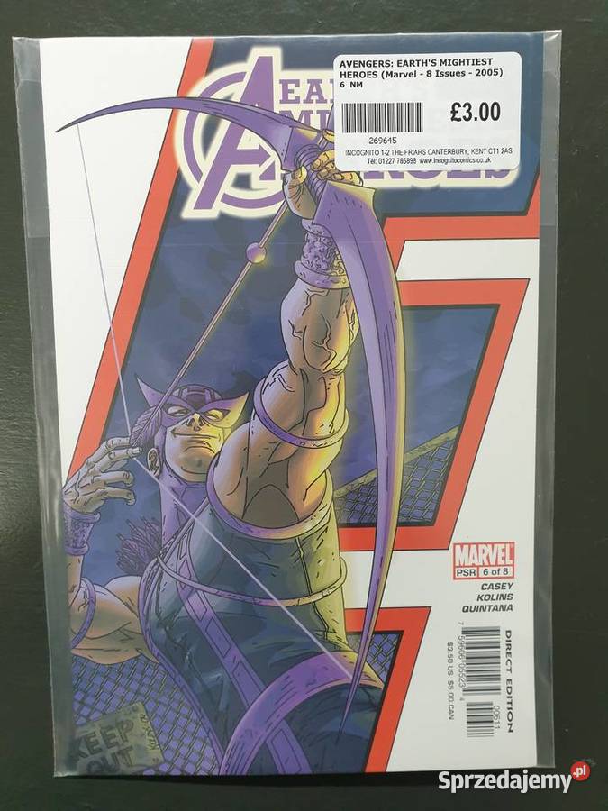 Avengers Earths Mightest Heroes 7 komiksów Superbohaterowie Gdynia