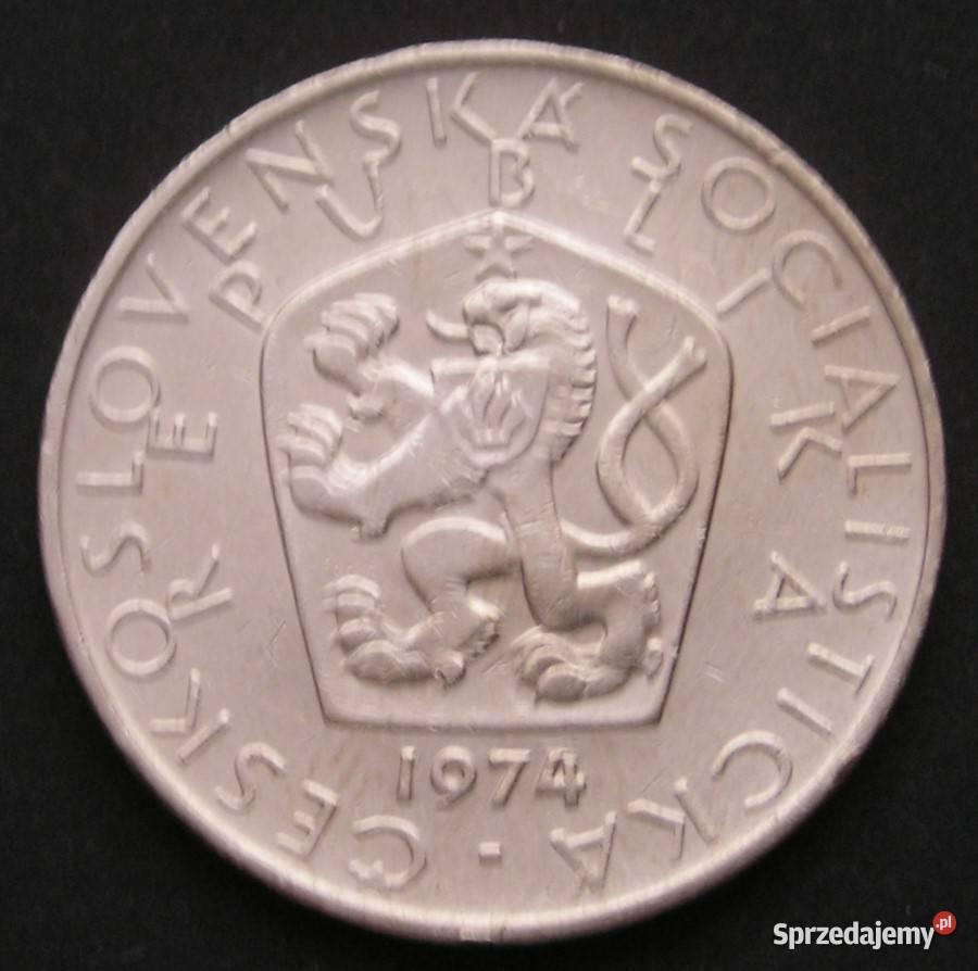 CZECHOSŁOWACJA 5 KORON 1974 Łódź