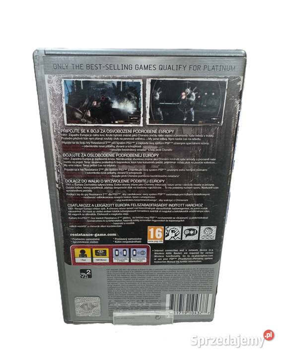 Gra Resistance Retribution Sony PSP Elbląg