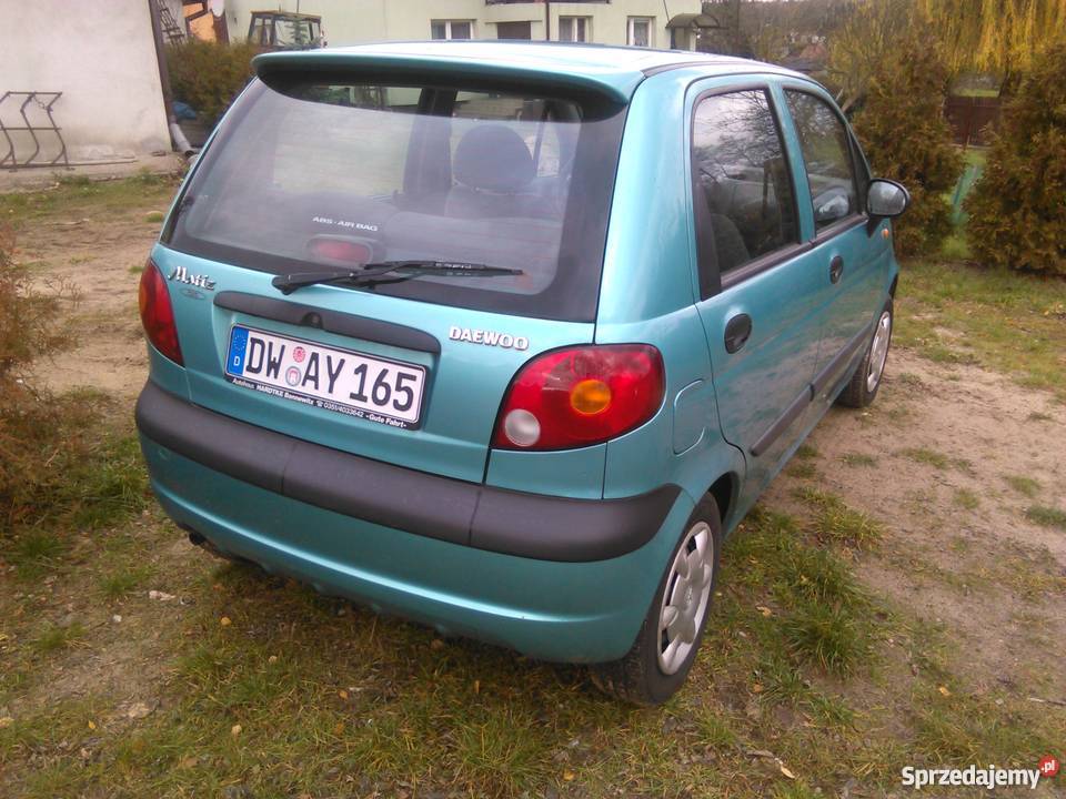 Matiz lift 10 2004 klimatyzacja Bogate benzyna Gułki