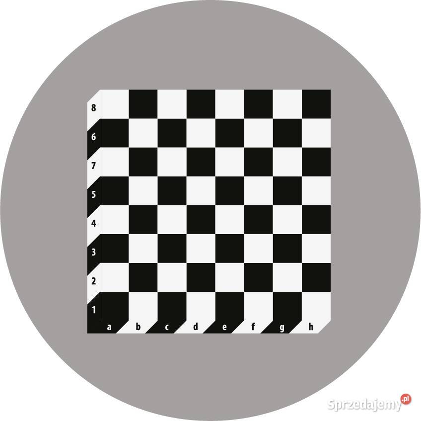 Szachownica 100x100 gry korytarzowe naklejki Kielce