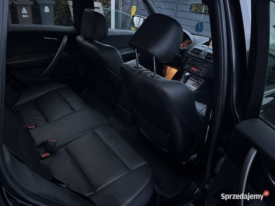 BMW X3 X3 30D 2006r Automat MPakiet Czarna Toruń sprzedam