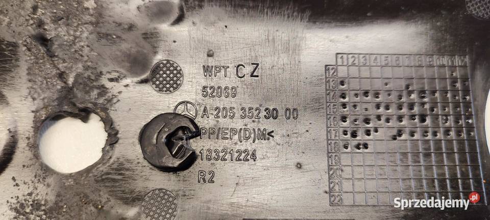 MERCEDES GLC W253 OSŁONA WAHACZA PRAWY TYŁ osobowe