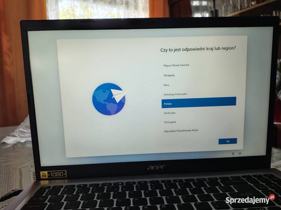 Laptop Rejowiec Fabryczny
