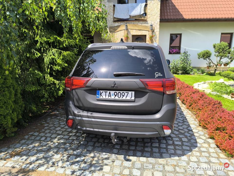 Mitsubishi Outlander III 20 Gaz Skora Navi Alu czarny małopolskie Tarnów