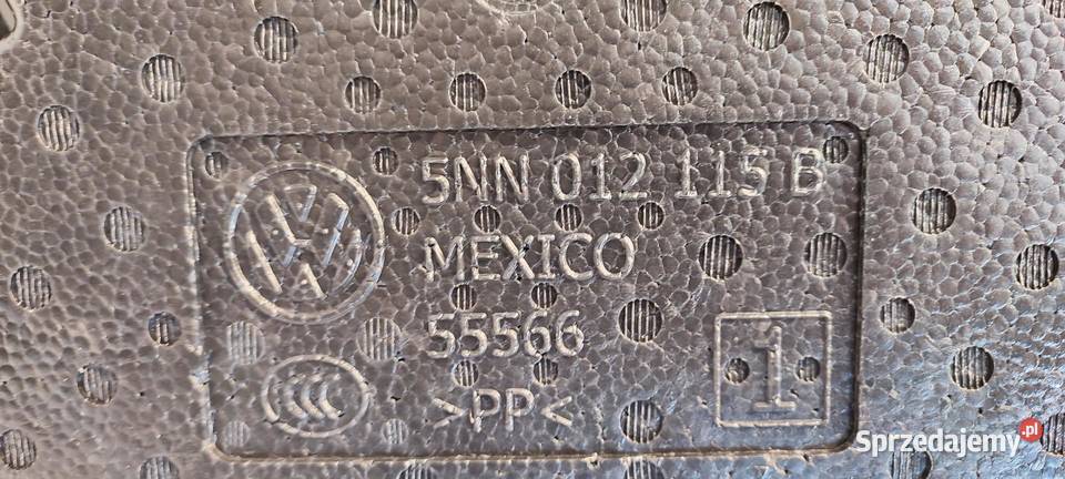 VW TIGUAN ALLSPACE STYROPIAN WKŁAD BAGAŻIKA Pozostałe